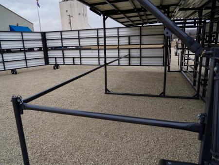 Portable Windbreak: Calf Bar Optiohn